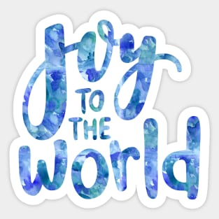 Joy to The World Sticker